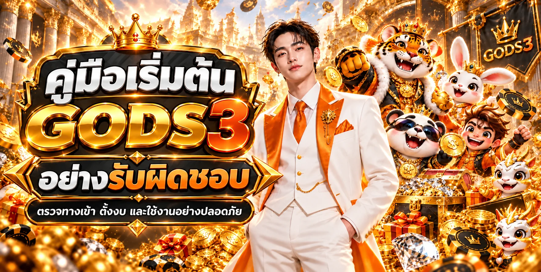 GODS3 คู่มือเริ่มต้น ตรวจทางเข้า ตั้งงบ และใช้งานปลอดภัย